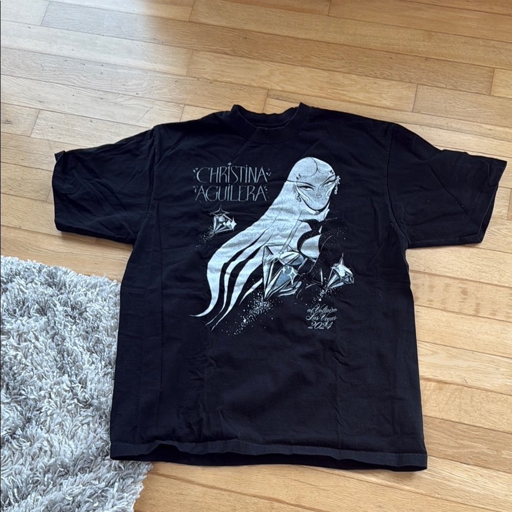 Christina Aguilara Vegas residency tee shirt